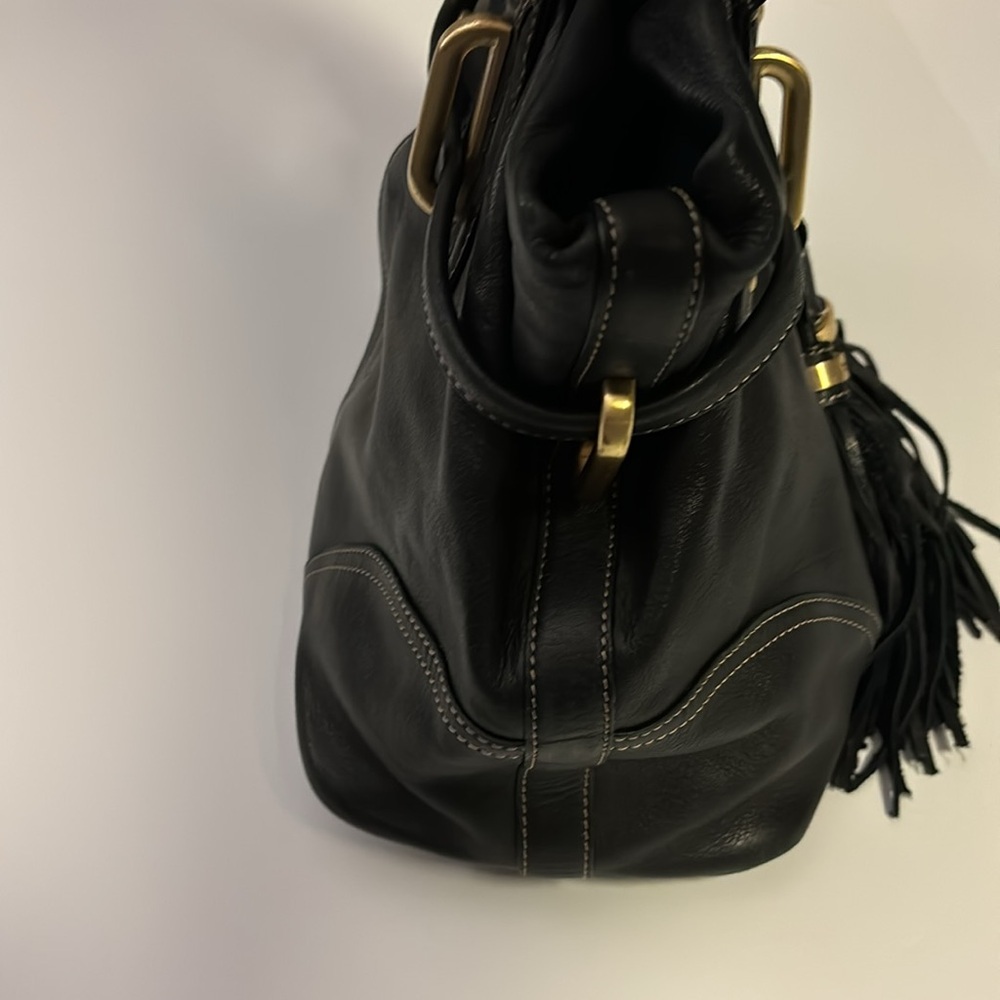 B MAKOWSKY BLACK LEATHER PURSE - Picture 8 of 12